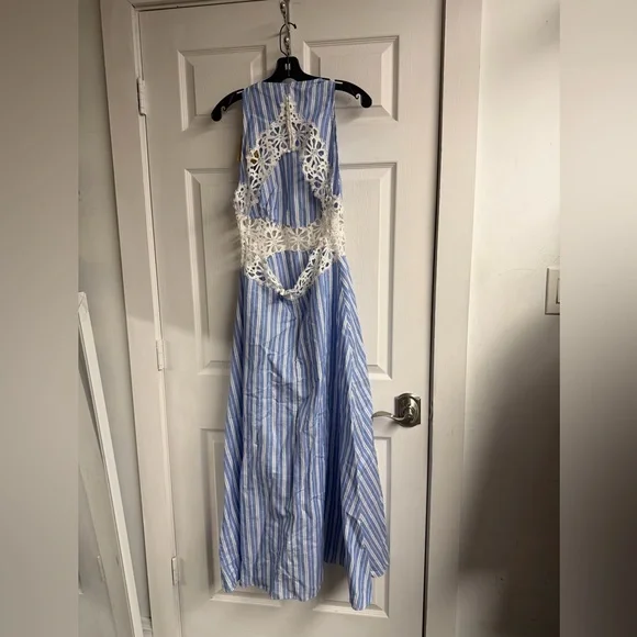 Majorelle Lace Trim Maxi Dress - Picture 7 of 8